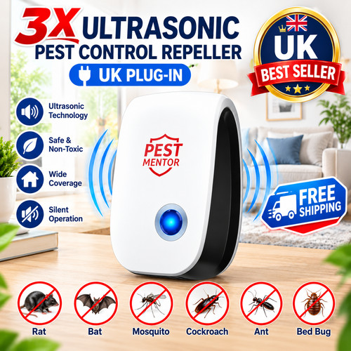 Ultrasonic pest control - 3x,