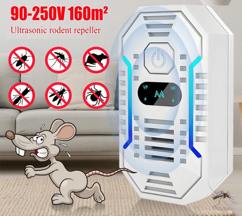 New ultrasonic mouse repeller - new,