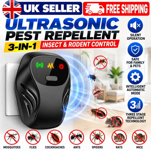 Ultrasonic pest repeller - ultrasonic,