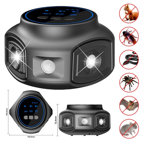 Ultrasonic pest repellent - ultrasonic, plug