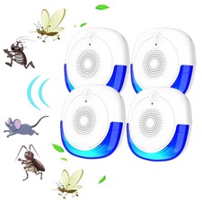 4 x Plug-In Ultra Sonic Pest