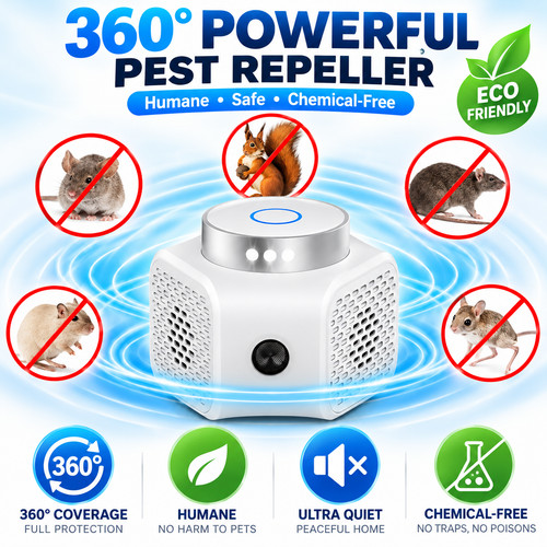 Ultrasonic pest repeller - ultrasonic,