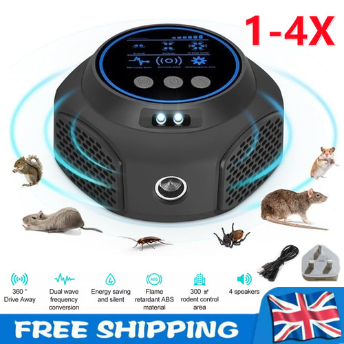 4in1 ultrasonic mouse repeller - ultrasonic,