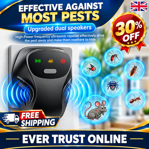 Ultrasonic pest repeller - pest,